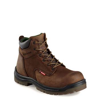 Red Wing King Toe 6-inch Safety Toe - Tmavo Hnede Pracovne Cizmy Panske, RW348SK